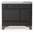 Ilve Majestic III Collection UMDIB40QNR3MGB - 40 Inch Induction Range with 6 Induction Elements