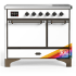 Ilve Majestic III Collection UMDIB40QNR3RAB - 40 Inch Induction Range with 6 Induction Elements