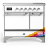 Ilve Majestic III Collection UMDIB40QNR3RAC - 40 Inch Induction Range with 6 Induction Elements