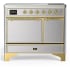 Ilve Majestic III Collection UMDIB40QNR3SSG - 40 Inch Induction Range with 6 Induction Elements