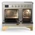 Ilve Majestic III Collection UMDIB40QNR3SSG - 40 Inch Induction Range with 6 Induction Elements