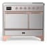 Ilve Majestic III Collection UMDIB40QNR3SSP - 40 Inch Induction Range with 6 Induction Elements