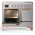 Ilve Majestic III Collection UMDIB40QNR3SSP - 40 Inch Induction Range with 6 Induction Elements