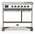 Ilve Majestic III Collection UMDIB40QNR3WHB - 40 Inch Induction Range with 6 Induction Elements