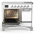 Ilve Majestic III Collection UMDIB40QNR3WHC - 40 Inch Induction Range with 6 Induction Elements