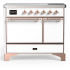 Ilve Majestic III Collection UMDIB40QNR3WHP - 40 Inch Induction Range with 6 Induction Elements