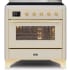 Ilve Majestic II Collection UMI09NS3AWG - 36 Inch Freestanding Induction Range