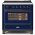 Ilve Majestic II Collection UMI09NS3MBB - 36 Inch Freestanding Induction Range