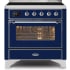 Ilve Majestic II Collection UMI09NS3MBC - 36 Inch Freestanding Induction Range