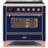 Ilve Majestic II Collection UMI09NS3MBP - 36 Inch Freestanding Induction Range