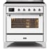 Ilve Majestic II Collection UMI09NS3WHC - 36 Inch Freestanding Induction Range