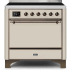 Ilve Majestic II Collection UMI09QNS3AWB - 36 Inch Freestanding Induction Range
