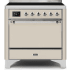 Ilve Majestic II Collection UMI09QNS3AWC - 36 Inch Freestanding Induction Range