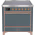 Ilve Majestic II Collection UMI09QNS3BGP - 36 Inch Freestanding Induction Range