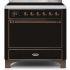 Ilve Majestic II Collection UMI09QNS3BKB - 36 Inch Freestanding Induction Range