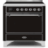 Ilve Majestic II Collection UMI09QNS3BKC - 36 Inch Freestanding Induction Range