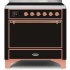 Ilve Majestic II Collection UMI09QNS3BKP - 36 Inch Freestanding Induction Range