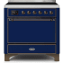 Ilve Majestic II Collection UMI09QNS3MBB - 36 Inch Freestanding Induction Range