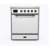 Ilve Majestic II Collection UMI09QNS3RAB - 36 Inch Freestanding Induction Range in Front View