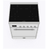 Ilve Majestic II Collection UMI09QNS3RAC - 36 Inch Freestanding Induction Range in Top View