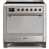 Ilve Majestic II Collection UMI09QNS3SSB - 36 Inch Freestanding Induction Range