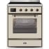 Ilve Majestic II Collection UMI30NE3AWB - 30 Inch Antique White Freestanding Induction Range