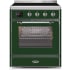 Ilve Majestic II Collection UMI30NE3EGC - 30 Inch Emerald Green Freestanding Induction Range