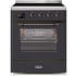 Ilve Majestic II Collection UMI30NE3MGB - 30 Inch Matte Graphite Freestanding Induction Range