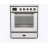 Ilve Majestic II Collection UMI30NE3RAB - 30 Inch Freestanding Induction Range in Front View