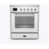 Ilve Majestic II Collection UMI30NE3RAC - 30 Inch Freestanding Induction Range in Front View
