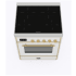 Ilve Majestic II Collection UMI30NE3RAG - 30 Inch Freestanding Induction Range in Top View