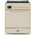 Ilve Majestic II Collection UMI30QNE3AWG - 30 Inch Freestanding Electric Induction Range in Front View
