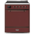 Ilve Majestic II Collection UMI30QNE3BUB - 30 Inch Freestanding Electric Induction Range in Front View