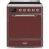 Ilve Majestic II Collection UMI30QNE3BUC - 30 Inch Freestanding Electric Induction Range in Front View