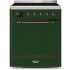 Ilve Majestic II Collection UMI30QNE3EGB - 30 Inch Freestanding Electric Induction Range in Front View