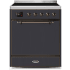Ilve Majestic II Collection UMI30QNE3MGB - 30 Inch Freestanding Electric Induction Range in Front View