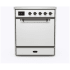 Ilve Majestic II Collection UMI30QNE3RAB - 30 Inch Freestanding Induction Range in Front View