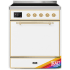 Ilve Majestic II Collection UMI30QNE3RAG - 30 Inch Freestanding Induction Range in Front View