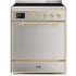 Ilve Majestic II Collection UMI30QNE3SSG - 30 Inch Freestanding Electric Induction Range in Front View
