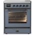 Ilve Majestic III Collection UMIB30NR3BGB - 30 Inch Induction Range with 4 Induction Elements