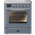 Ilve Majestic III Collection UMIB30NR3BGC - 30 Inch Induction Range with 4 Induction Elements