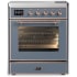 Ilve Majestic III Collection UMIB30NR3BGP - 30 Inch Induction Range with 4 Induction Elements