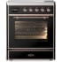 Ilve Majestic III Collection UMIB30NR3BKP - 30 Inch Induction Range with 4 Induction Elements