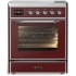 Ilve Majestic III Collection UMIB30NR3BUC - 30 Inch Induction Range with 4 Induction Elements
