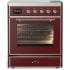 Ilve Majestic III Collection UMIB30NR3BUP - 30 Inch Induction Range with 4 Induction Elements