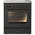 Ilve Majestic III Collection UMIB30NR3MGB - 30 Inch Induction Range with 4 Induction Elements