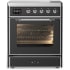 Ilve Majestic III Collection UMIB30NR3MGC - 30 Inch Induction Range with 4 Induction Elements
