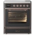 Ilve Majestic III Collection UMIB30NR3MGP - 30 Inch Induction Range with 4 Induction Elements