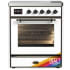 Ilve Majestic III Collection UMIB30NR3RAB - 30 Inch Induction Range with 4 Induction Elements