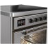 Ilve Majestic III Collection UMIB30NR3SSB - 30 Inch Induction Range with 4 Induction Elements
